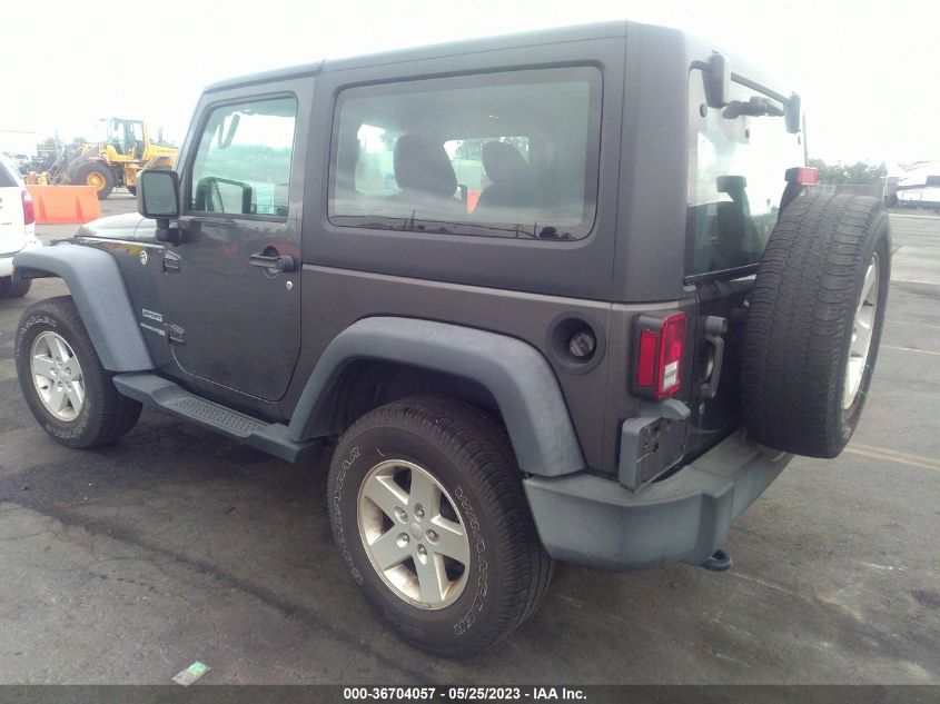 2018 JEEP WRANGLER JK SPORT S - 1C4AJWAGXJL819095