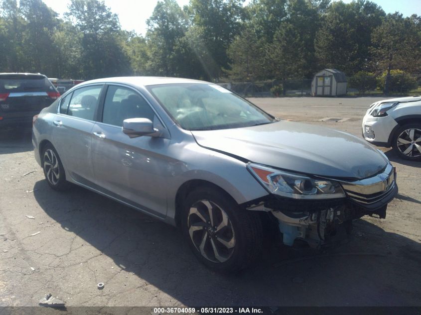 2017 HONDA ACCORD SEDAN EX-L - 1HGCR2F8XHA045305