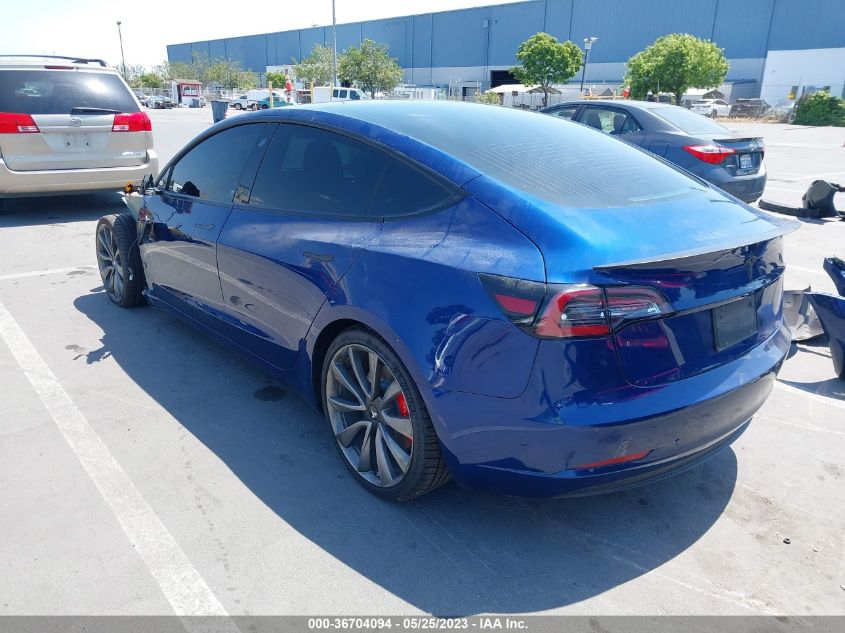 5YJ3E1EBXKF522430 Tesla Model 3 LONG RANGE/PERFORMANCE 3