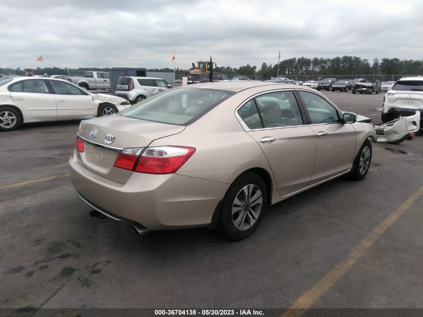 2015 HONDA ACCORD SEDAN LX - 1HGCR2F32FA256368