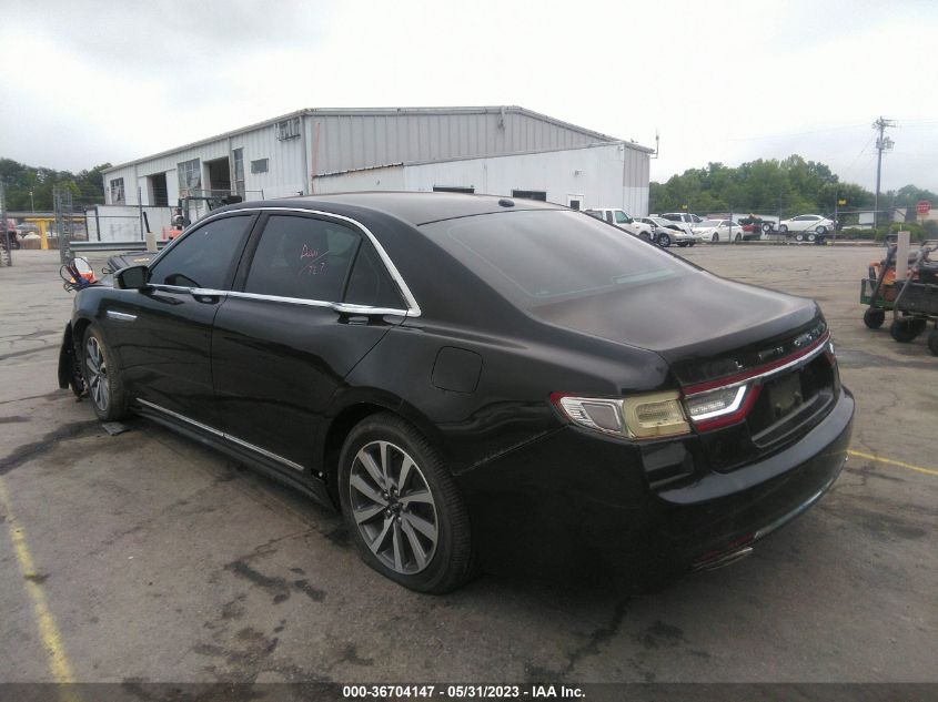 2017 LINCOLN CONTINENTAL LIVERY 1LN6L9HK8H5629933