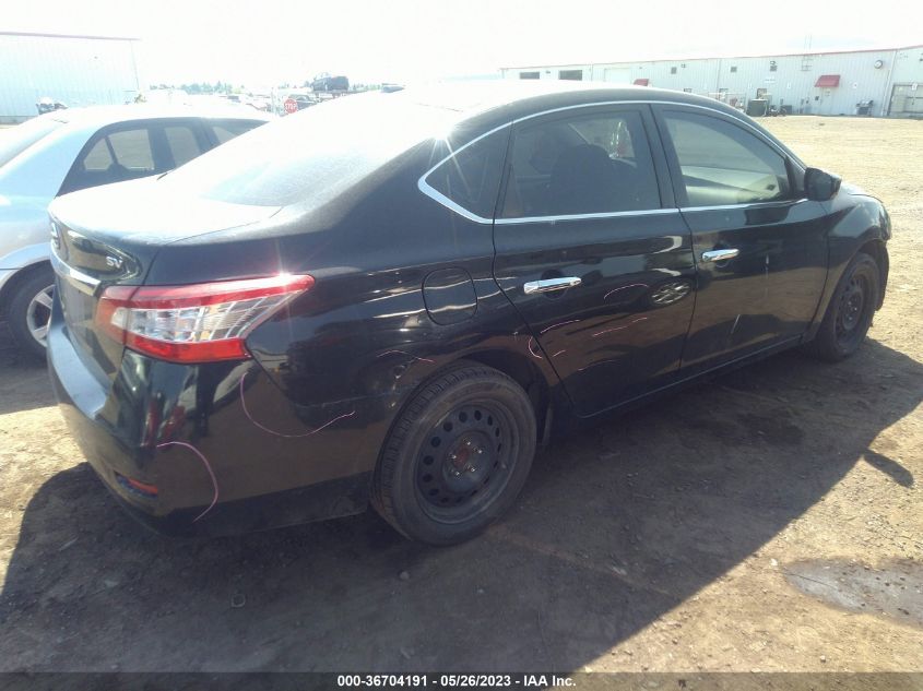 2015 NISSAN SENTRA SR/SL/S/SV/FE+ S - 3N1AB7AP0FL655485