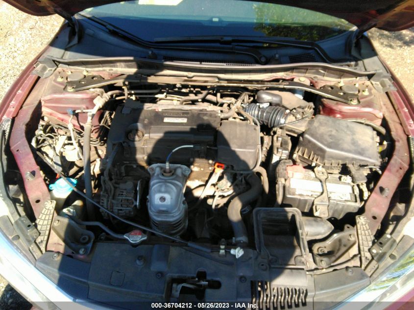 2016 HONDA ACCORD SEDAN EX-L - 1HGCR2F88GA155588