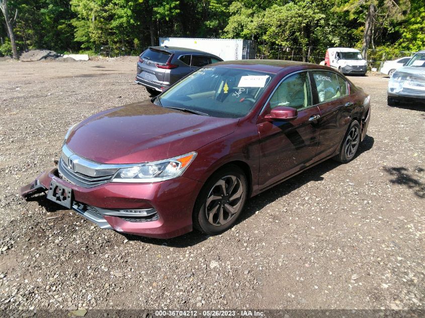 2016 HONDA ACCORD SEDAN EX-L - 1HGCR2F88GA155588