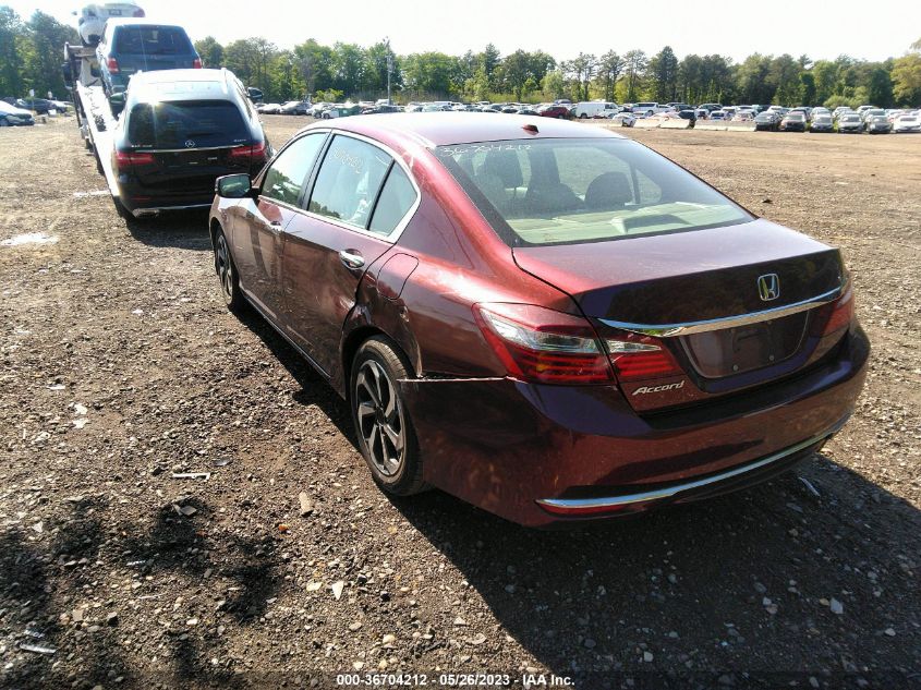 2016 HONDA ACCORD SEDAN EX-L - 1HGCR2F88GA155588