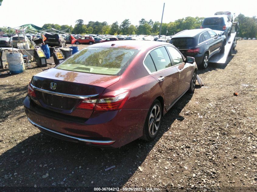 2016 HONDA ACCORD SEDAN EX-L - 1HGCR2F88GA155588