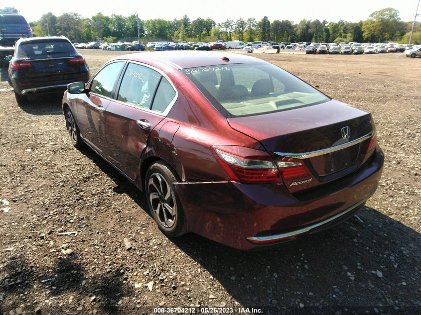 2016 HONDA ACCORD SEDAN EX-L - 1HGCR2F88GA155588