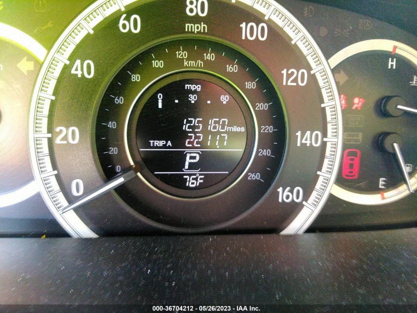 2016 HONDA ACCORD SEDAN EX-L - 1HGCR2F88GA155588