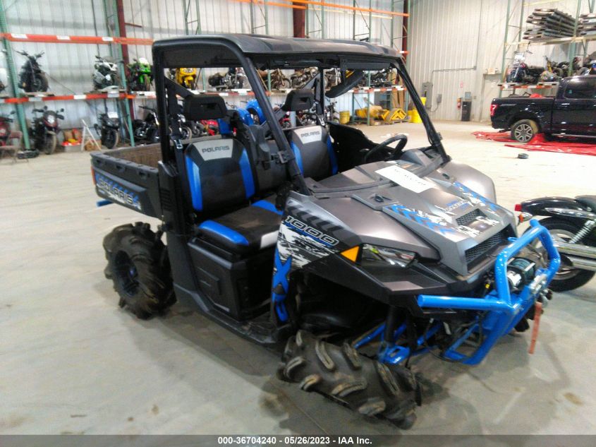 4XARTM999H8052755 POLARIS RANGER XP 1000 EPS HIGH LIFT ED 2017
