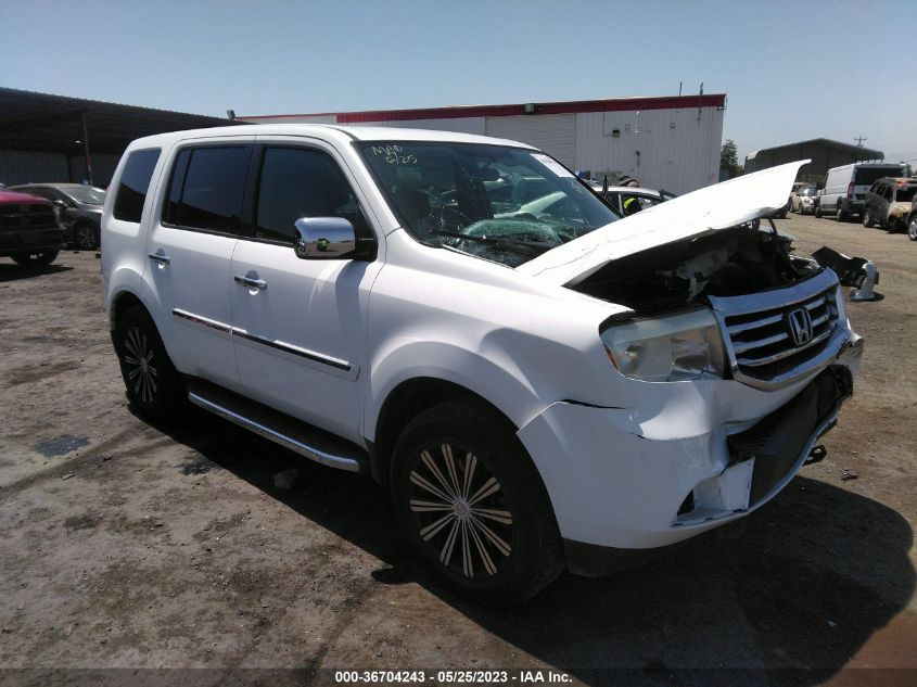 2013 HONDA PILOT LX - 5FNYF3H21DB015297
