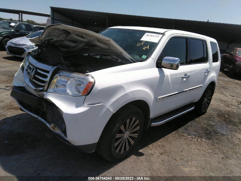 2013 HONDA PILOT LX - 5FNYF3H21DB015297