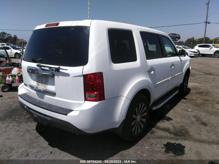 2013 HONDA PILOT LX - 5FNYF3H21DB015297