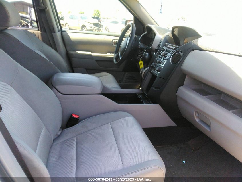 2013 HONDA PILOT LX - 5FNYF3H21DB015297