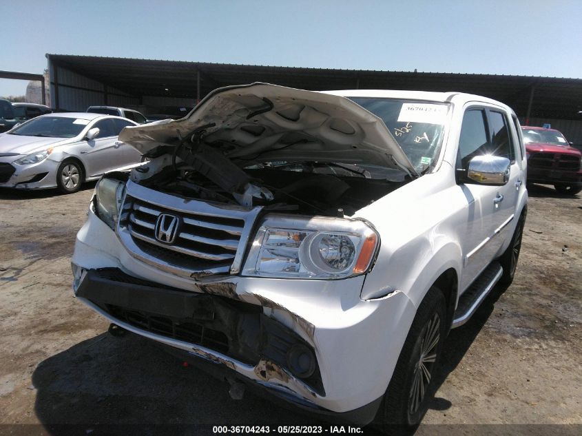 2013 HONDA PILOT LX - 5FNYF3H21DB015297