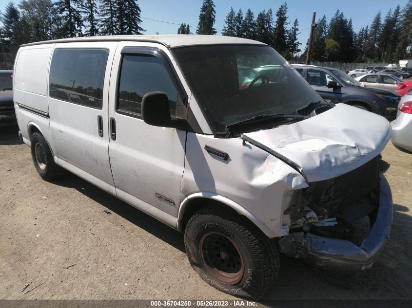 1998 chevrolet chevy van best sale cargo van