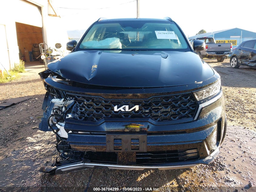 VIN 5XYRKDLF9NG127209 2022 KIA SORENTO SX