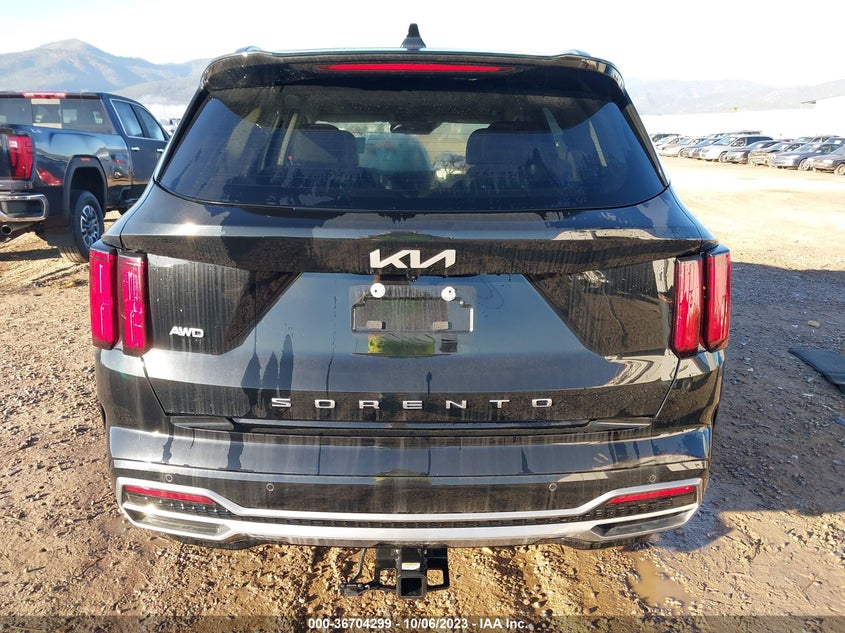 VIN 5XYRKDLF9NG127209 2022 KIA SORENTO SX