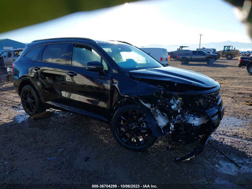 VIN 5XYRKDLF9NG127209 2022 KIA SORENTO SX