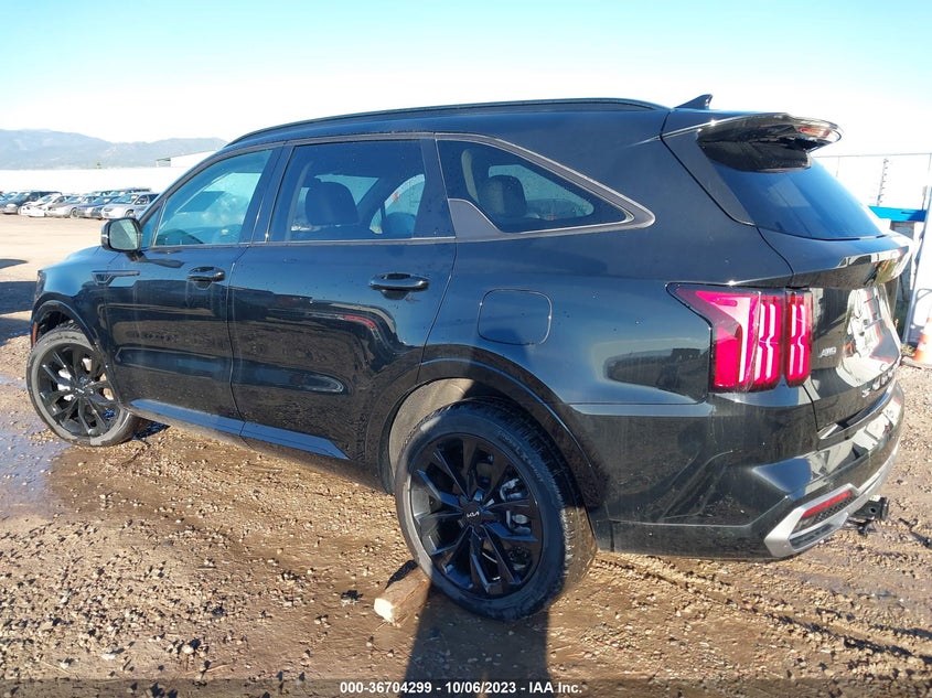 VIN 5XYRKDLF9NG127209 2022 KIA SORENTO SX