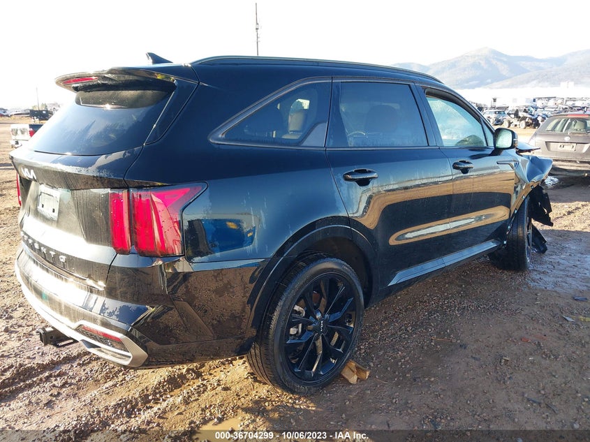 VIN 5XYRKDLF9NG127209 2022 KIA SORENTO SX
