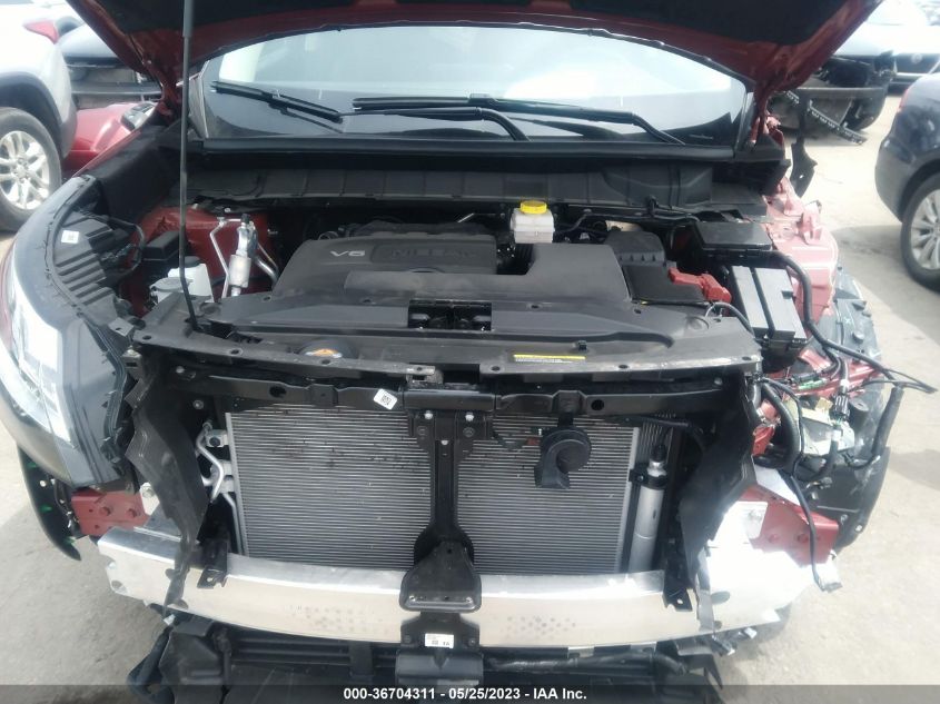 2022 NISSAN PATHFINDER SL - 5N1DR3CC5NC258904