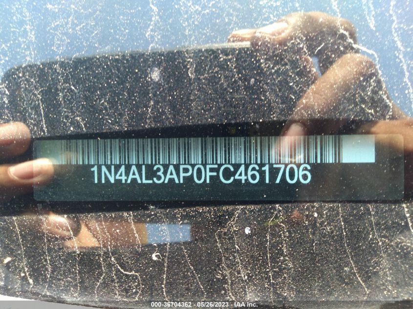 2015 NISSAN ALTIMA 2.5 - 1N4AL3AP0FC461706
