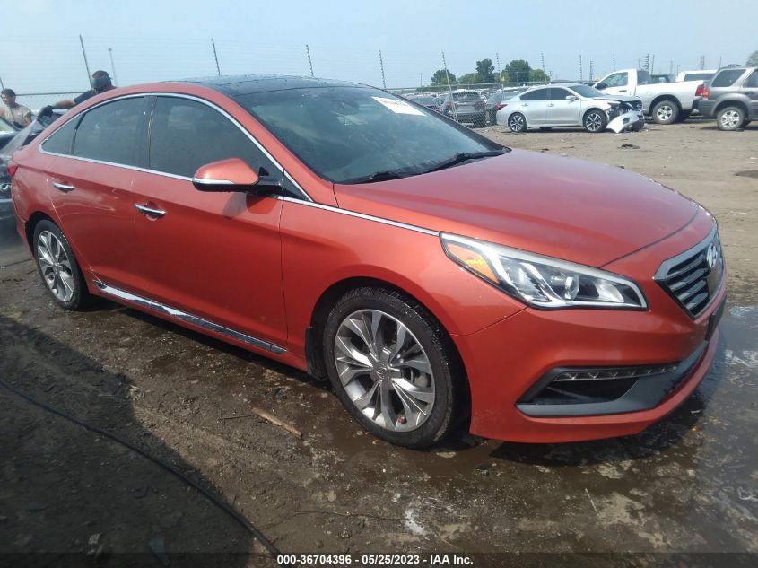 2015 HYUNDAI SONATA 2.0T LIMITED - 5NPE34AB6FH165566