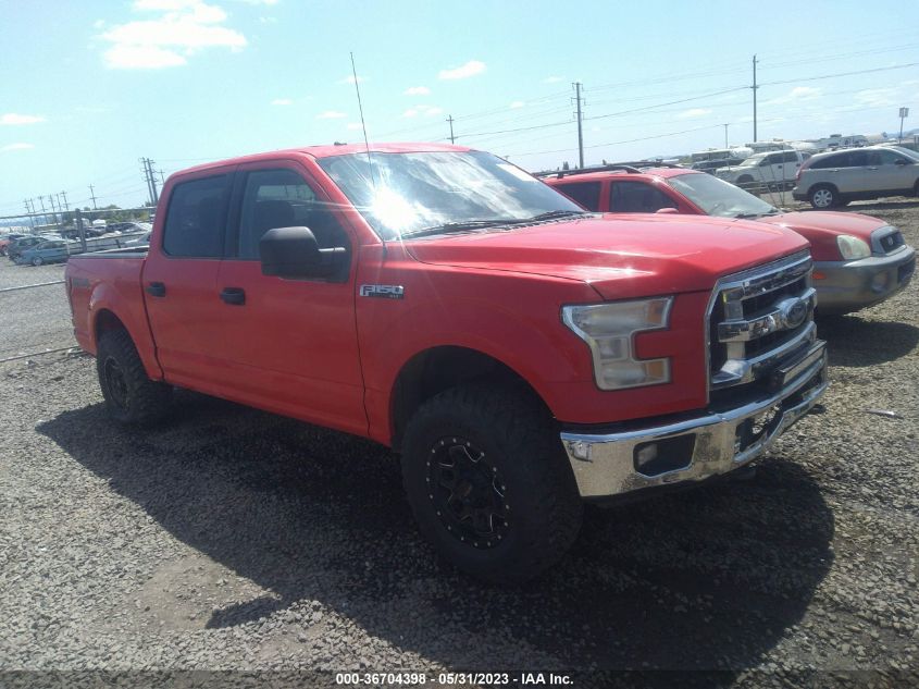 2017 FORD F-150 XL/XLT - 1FTEW1E83HKC65519