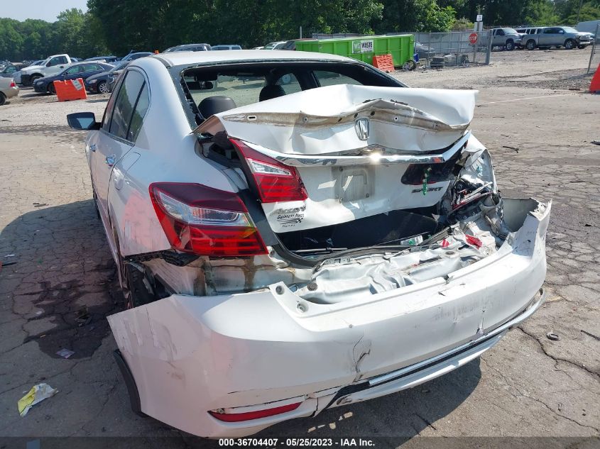 2016 HONDA ACCORD SEDAN SPORT - 1HGCR2F55GA133540