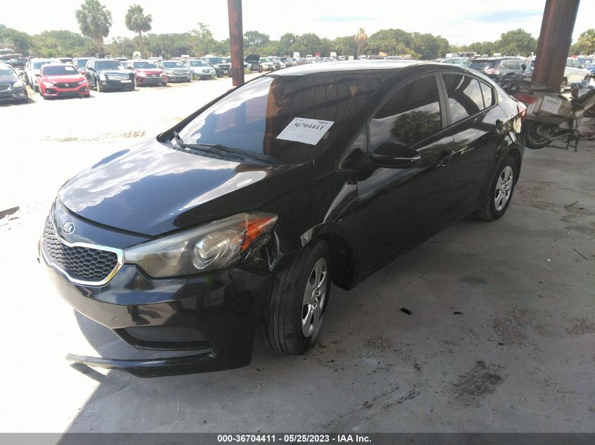 2016 KIA FORTE LX - KNAFX4A66G5526563