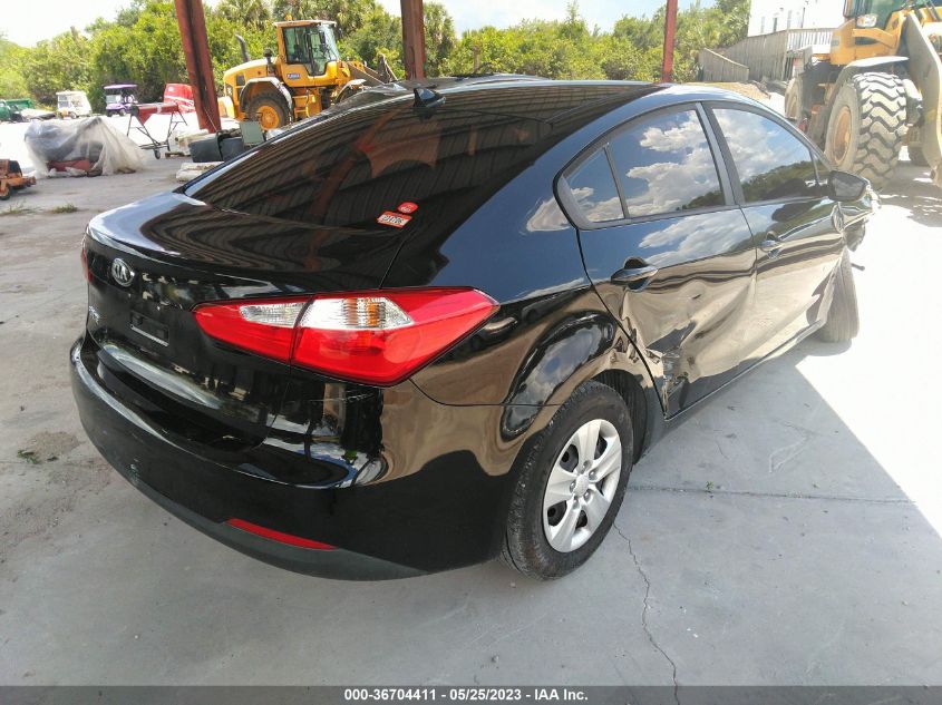 2016 KIA FORTE LX - KNAFX4A66G5526563