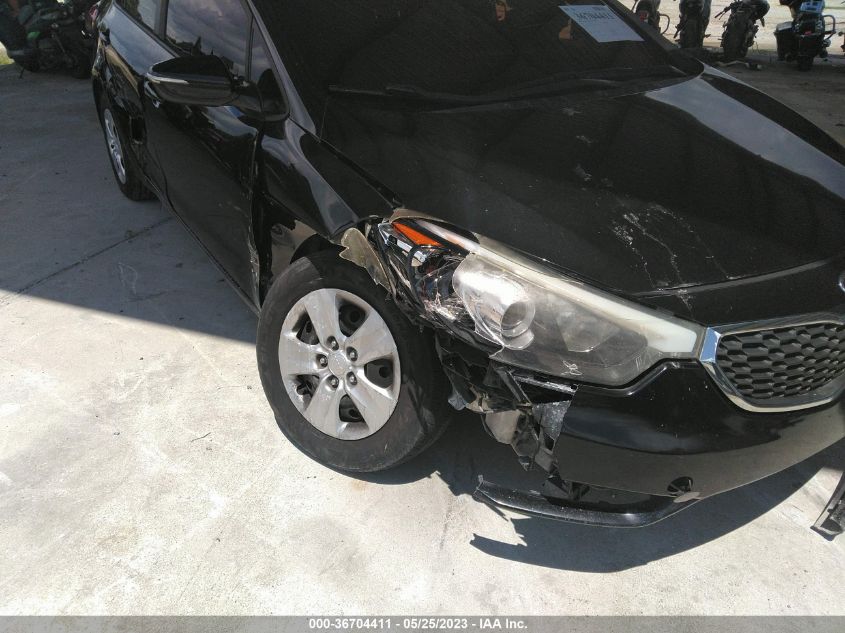 2016 KIA FORTE LX - KNAFX4A66G5526563