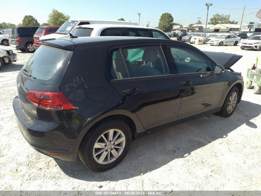 2015 VOLKSWAGEN GOLF TSI S W/SUNROOF - 3VW217AU1FM017912