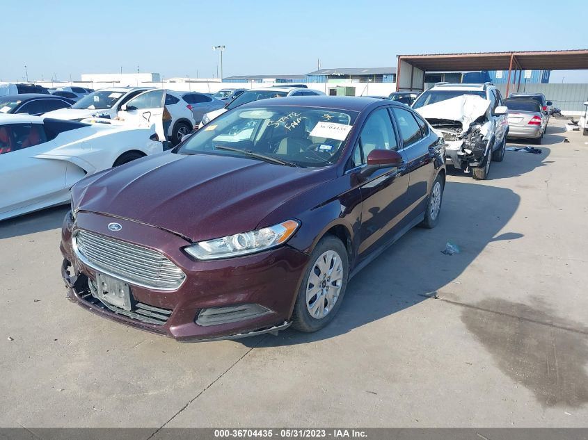 2013 FORD FUSION S - 3FA6P0G7XDR236692