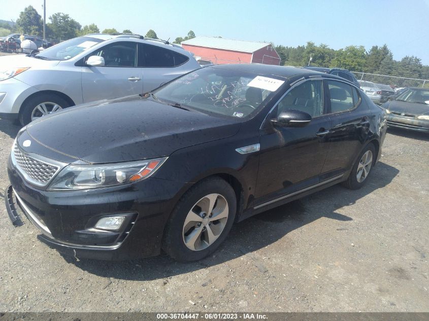 2014 KIA OPTIMA HYBRID LX - KNAGM4AD1E5064406