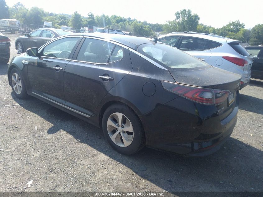 2014 KIA OPTIMA HYBRID LX - KNAGM4AD1E5064406