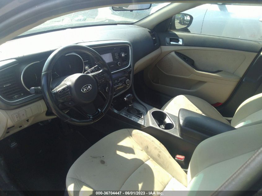 2014 KIA OPTIMA HYBRID LX - KNAGM4AD1E5064406