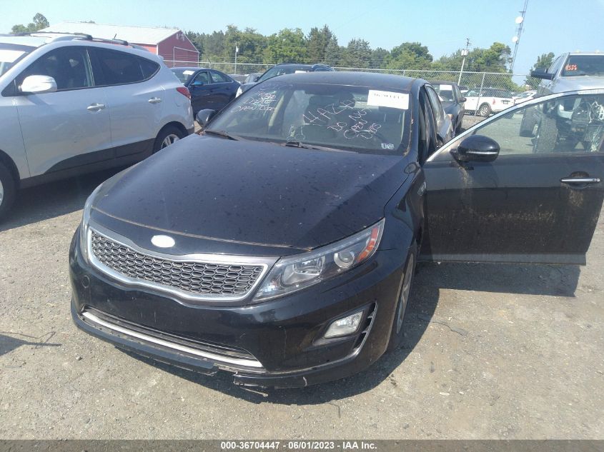 2014 KIA OPTIMA HYBRID LX - KNAGM4AD1E5064406