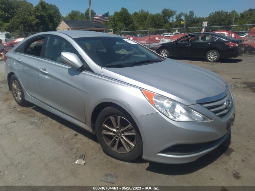 2014 HYUNDAI SONATA GLS - 5NPEB4AC4EH862583