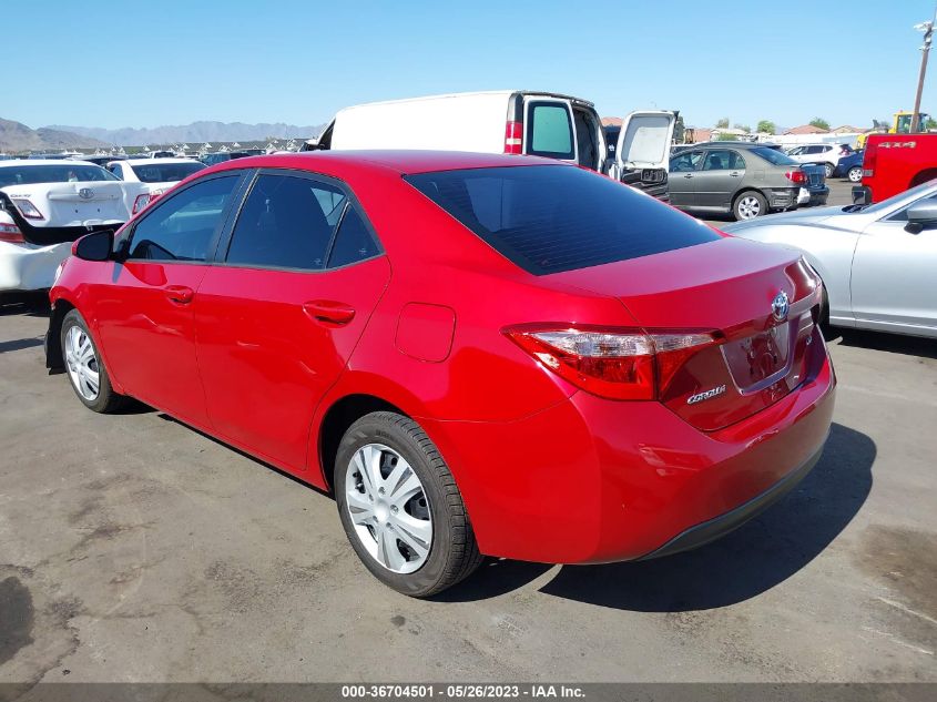 2019 TOYOTA COROLLA L/LE/SE/XLE/XSE - 2T1BURHE3KC217357