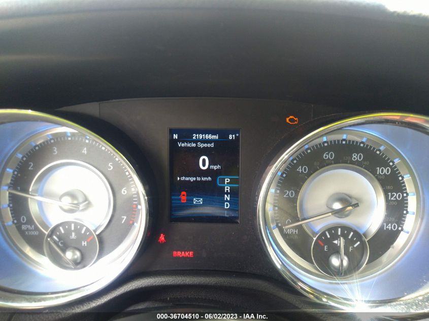 2014 CHRYSLER 300 - 2C3CCAAG2EH335998