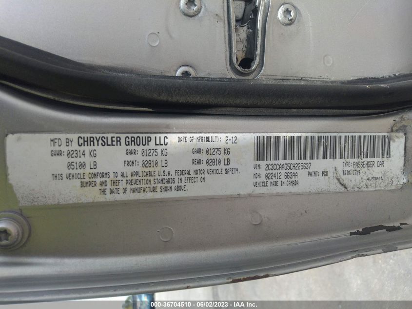 2014 CHRYSLER 300 - 2C3CCAAG2EH335998