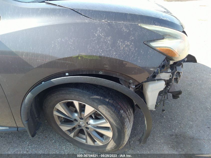 2015 NISSAN MURANO SL - 5N1AZ2MG2FN238727