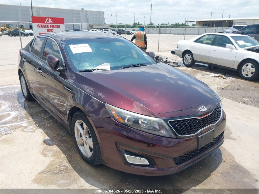 2014 KIA OPTIMA LX - 5XXGM4A77EG274839