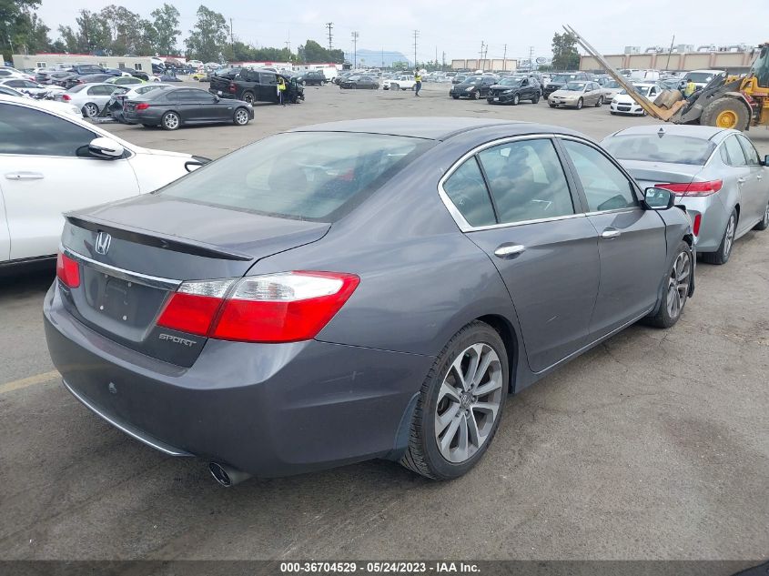 2014 HONDA ACCORD SEDAN SPORT - 1HGCR2F53EA005536