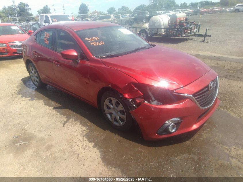 2015 MAZDA MAZDA3 I SPORT - 3MZBM1U71FM138742