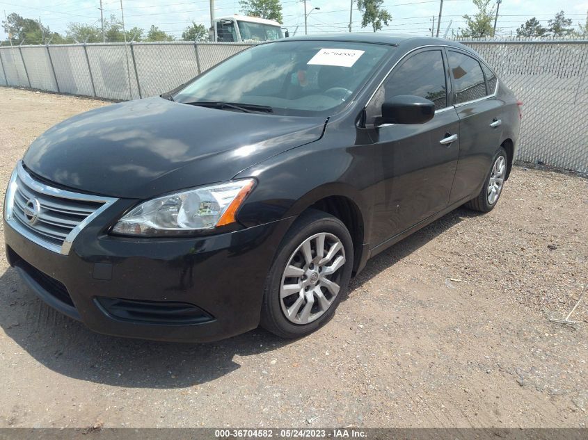 2015 NISSAN SENTRA S - 3N1AB7AP7FY330223