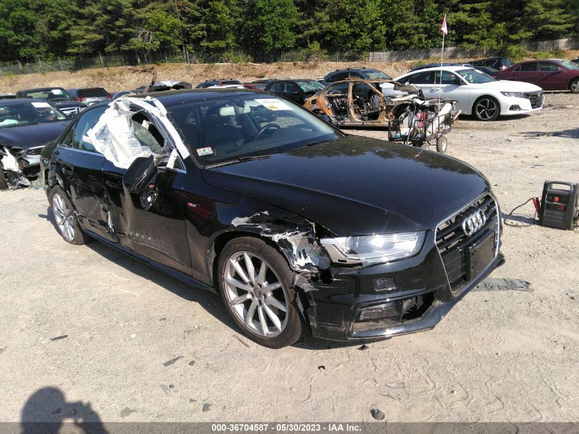 2015 AUDI A4 PREMIUM PLUS - WAUFFAFL9FN026119