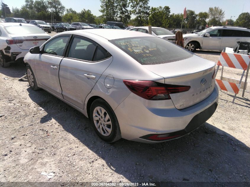 2019 HYUNDAI ELANTRA SE - 5NPD74LF8KH464888