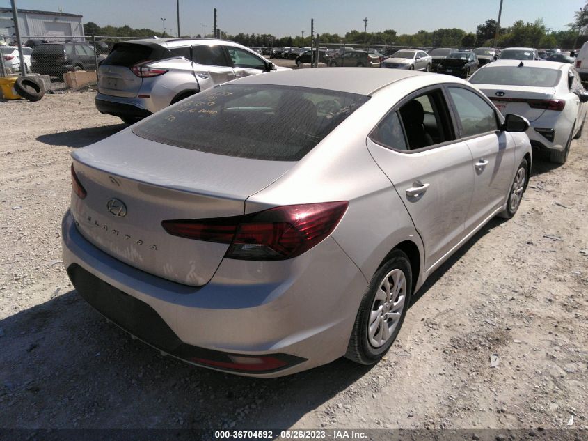 2019 HYUNDAI ELANTRA SE - 5NPD74LF8KH464888